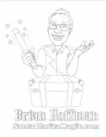 Brian Hoffman, a magician for kids birthday parties or kids events