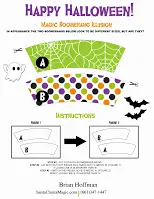 print and perform your Halloween magic show for kids